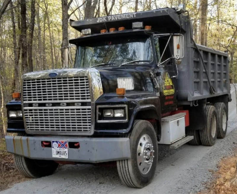 One of the trucks from our fleet