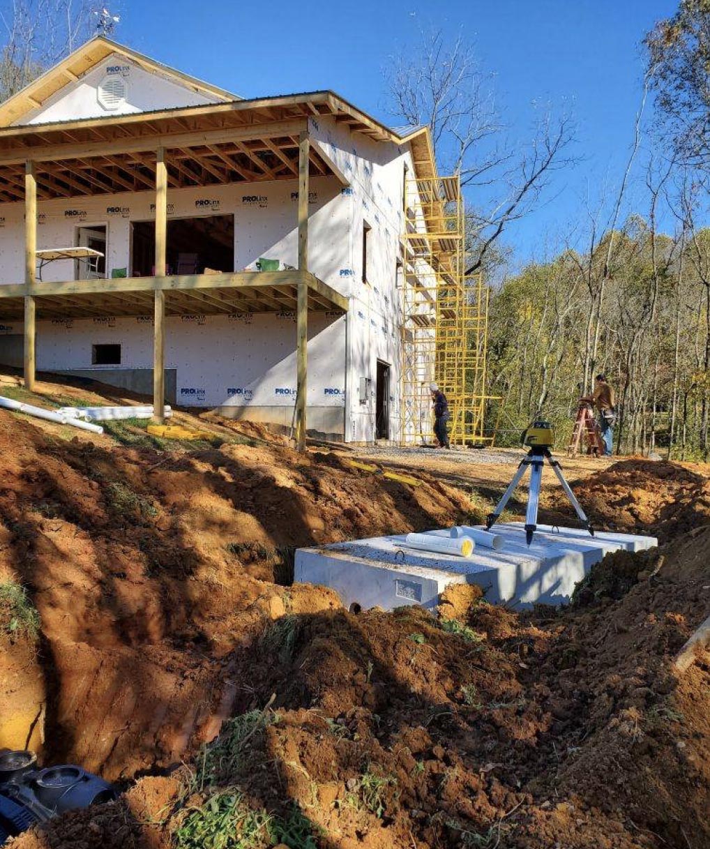 Clearing a Lot for a Home in Blairsville